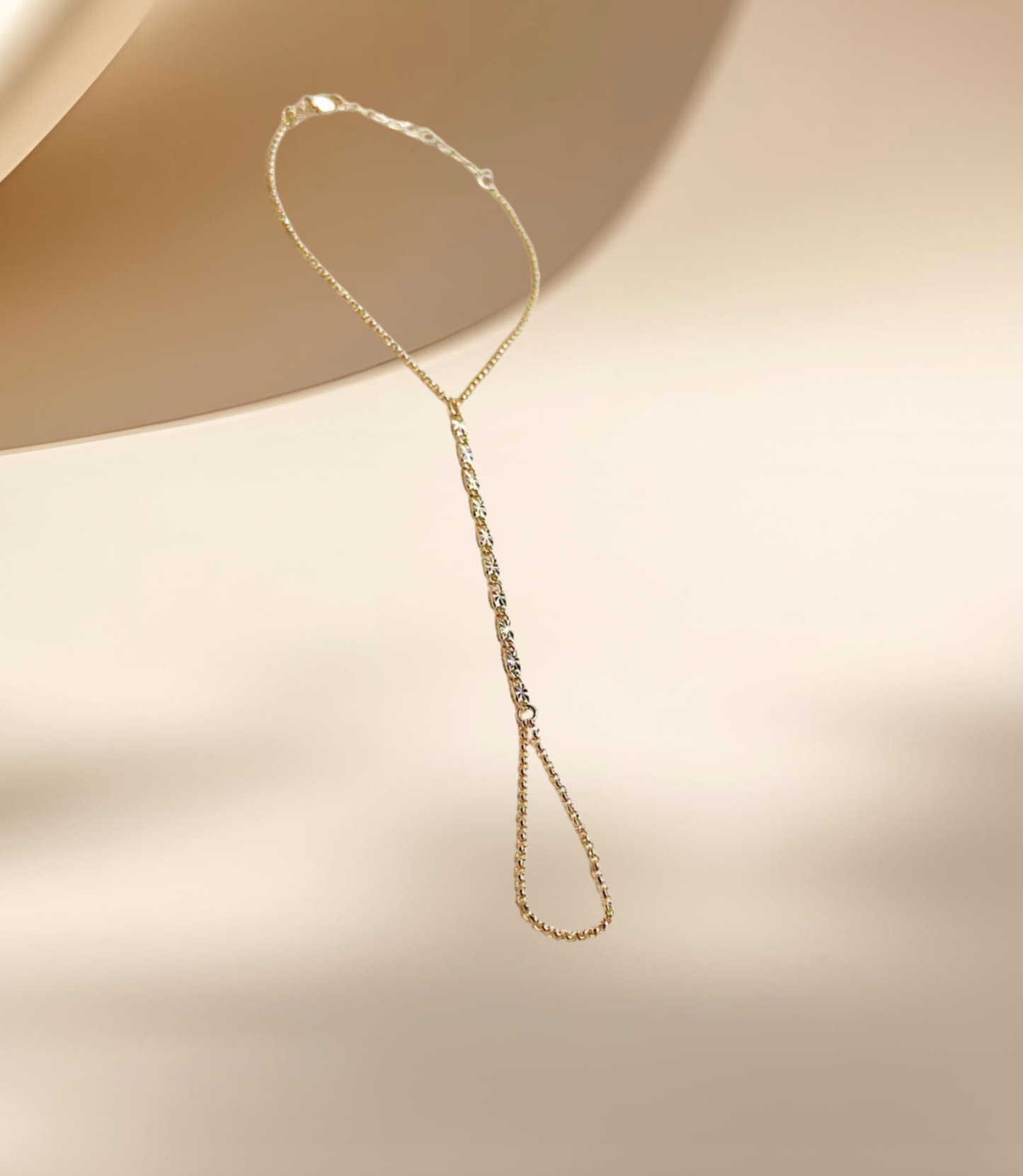 Diamond Cut Hand Chain